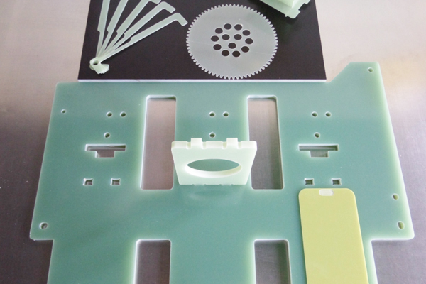 工程塑料CNC加工样品